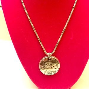 Brighton sister necklace
